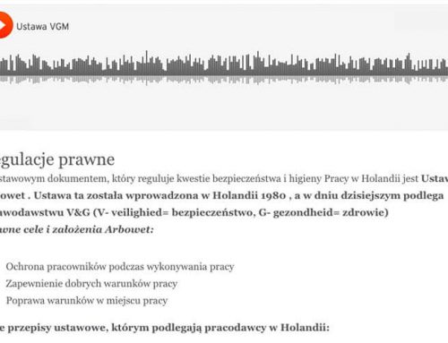 Online kurs VCA Basis w języku polskim w wersji audio